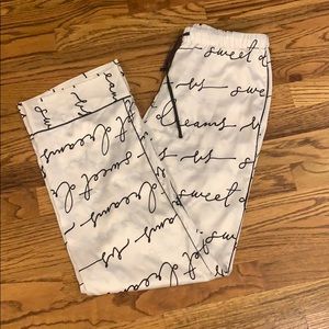 NWOT Victoria Secret PJ bottoms